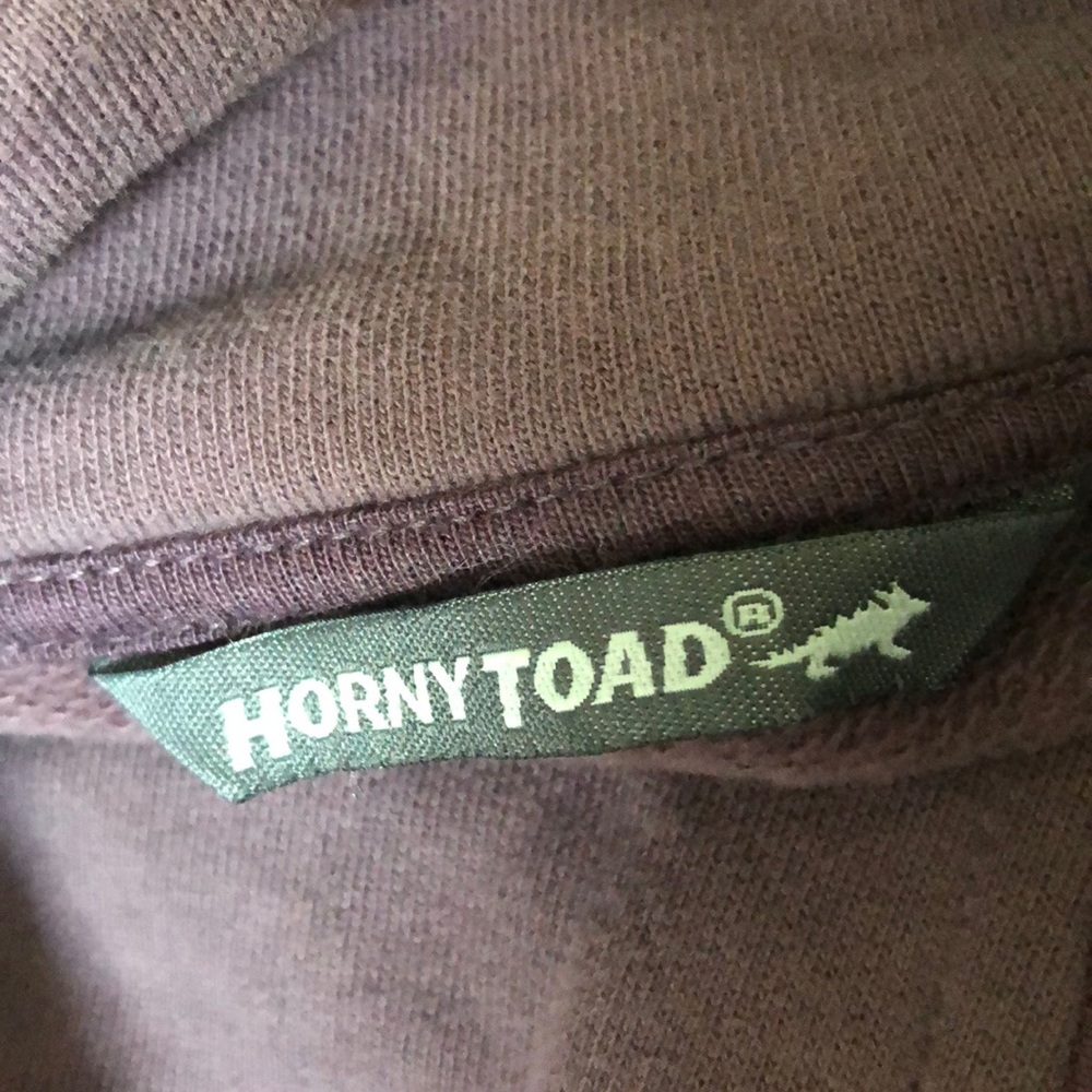 Horny Toad Purple Full Zip Sweatshirt - Picture 5 of 8